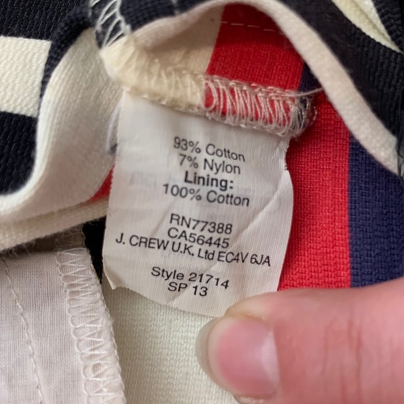 J. Crew Factory Multicolor Stripe Dress - Picture 7 of 9